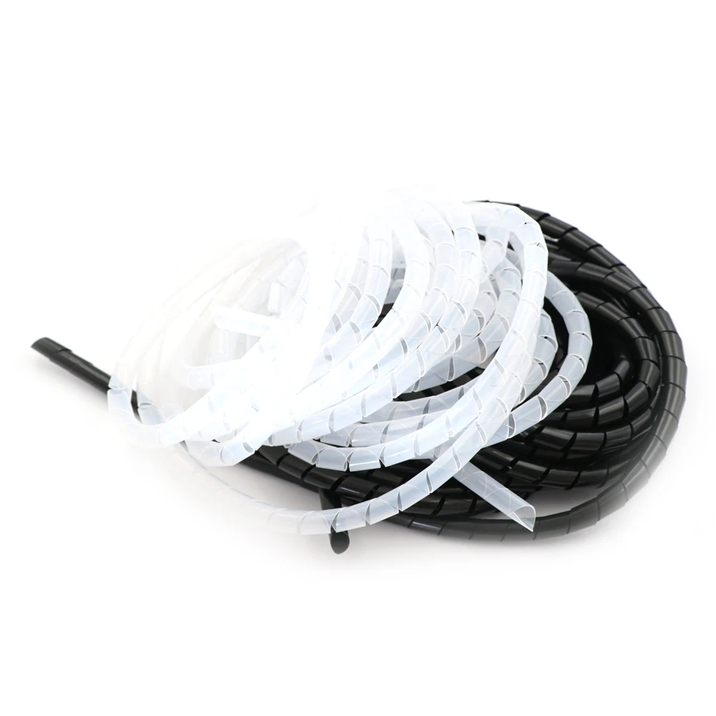 Spiral Wire Organizer Wrap Tube Cable Spiral Wrap Tidy Cord Wire