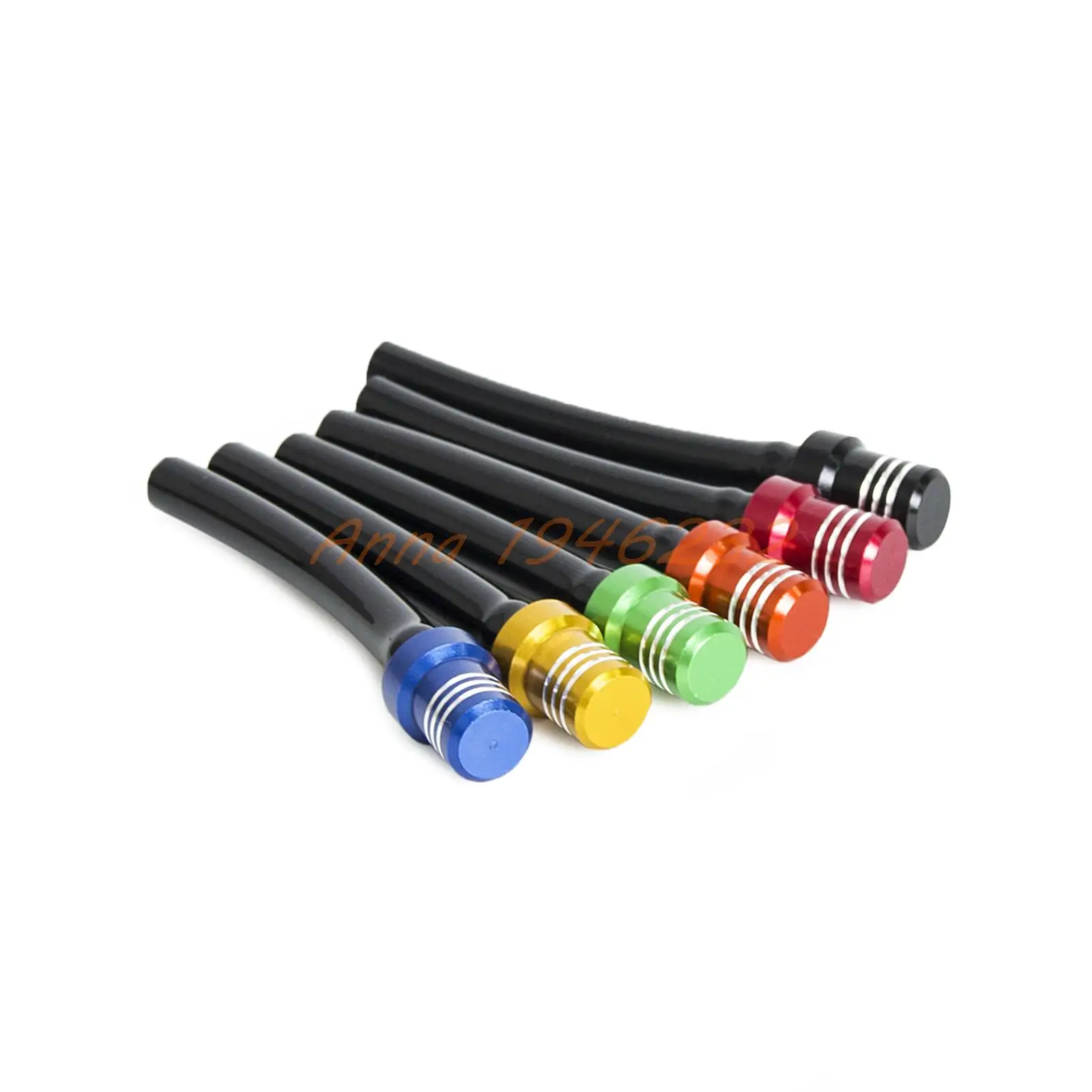 4 pcs Motorcycle Gas Cap Billet Anodized Vent Hose For Gas Gas 250/450