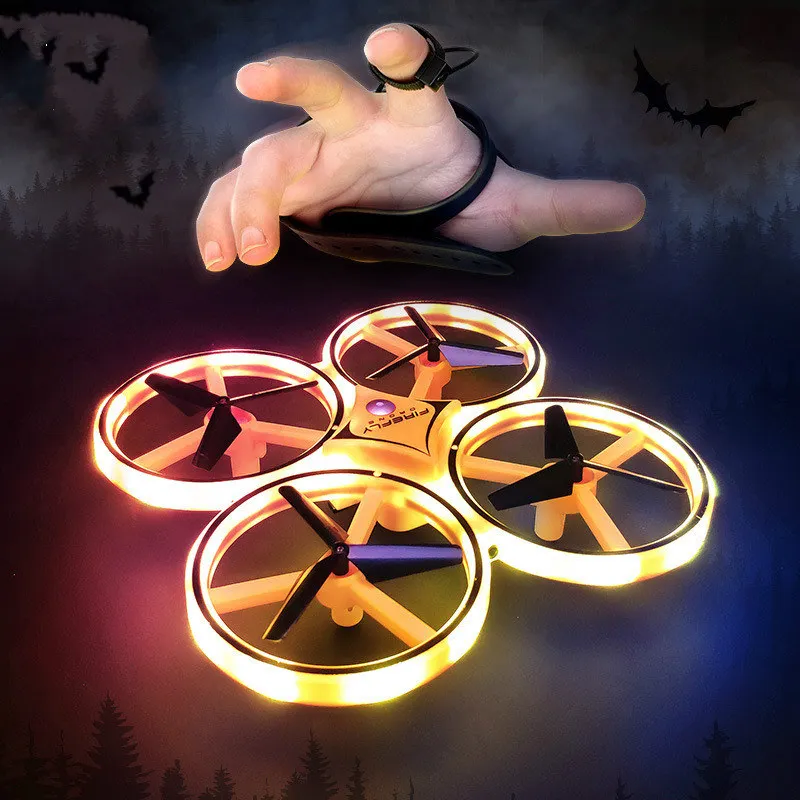 

Mini Four-Axis Drone Smart Watch Remote Sensing Gesture Interaction Pneumatic High Altitude Aircraft RC Toys Gift for Kids