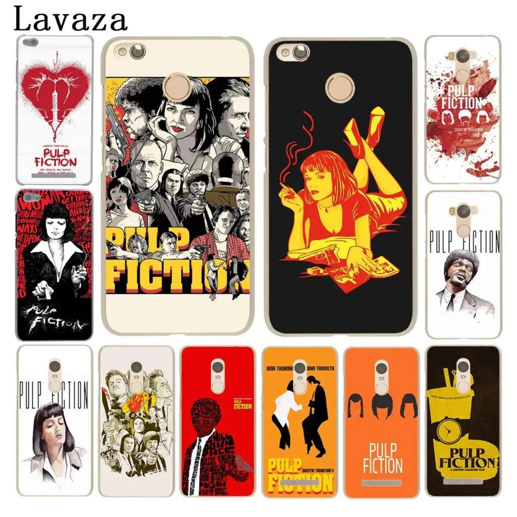 

Lavaza PULP FICTION Hard Phone Case for Xiaomi Redmi k20 7A 6A 4A Note 7 5 6 Pro 4 4X Plus Cover