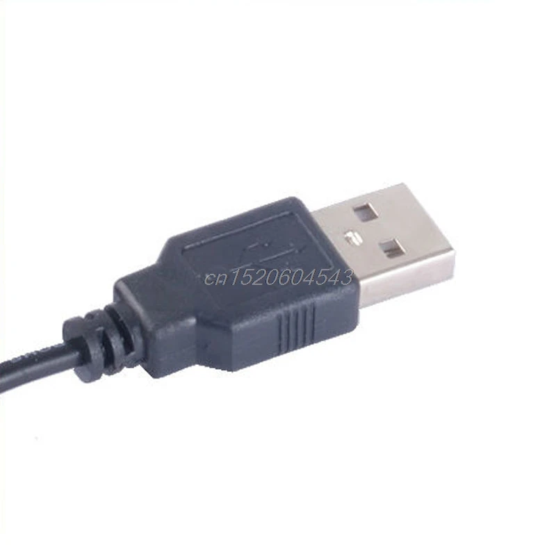Супер яркий 3 светодиодный usb светильник для ноутбука черного цвета R06 оптовая