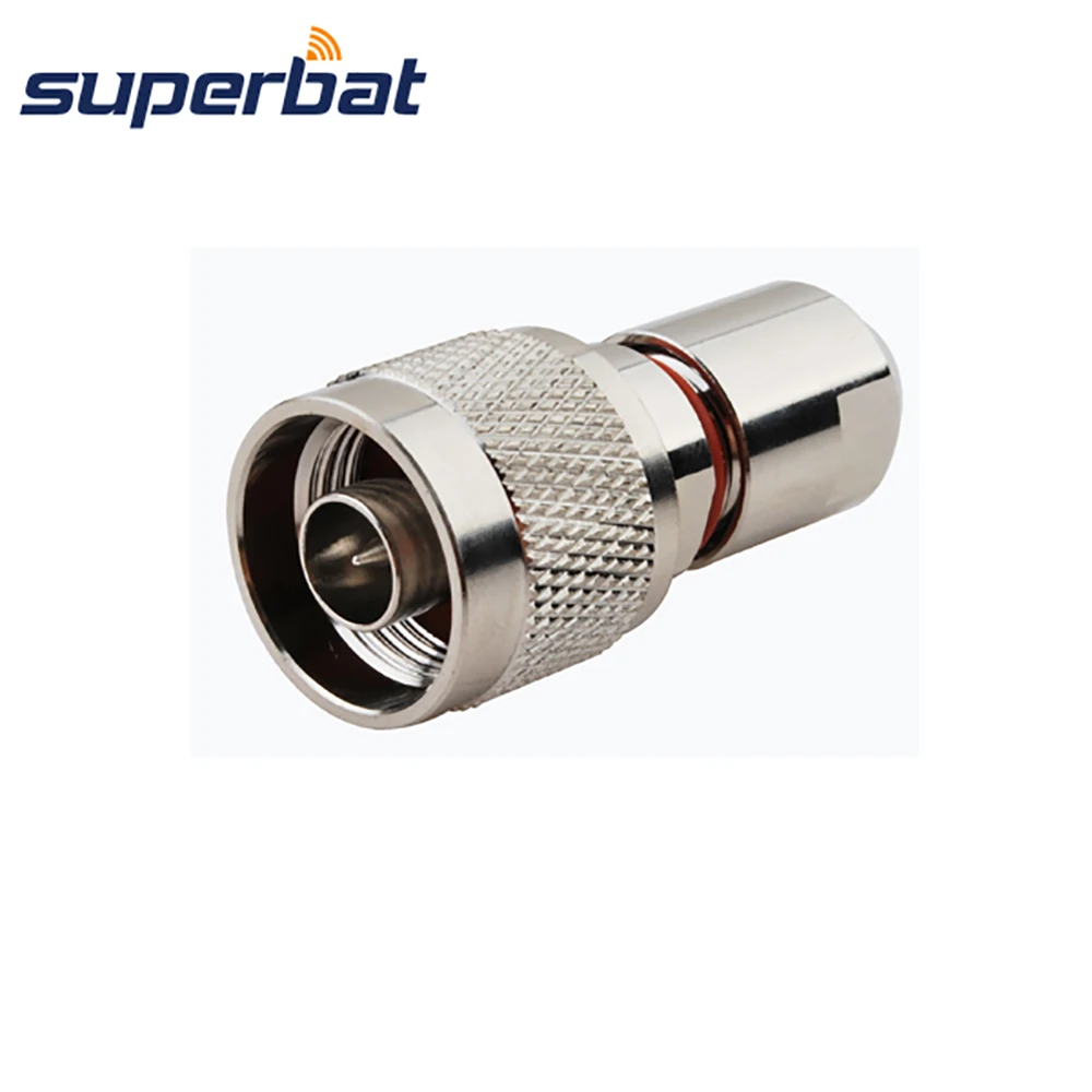 Superbat N штепсельная вилка с зажимом для гофрированной меди 1/4 &quotкабель прямой