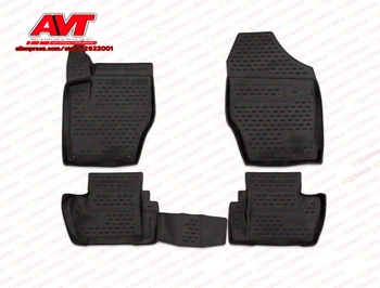 

Floor mats for Peugeot 408 2012- 4 pcs rubber rugs non slip rubber interior car styling accessories