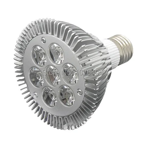 

5pcs/lot Hot! 7W LED Light 7w Par30 LED Lamp Bulbs E27 Spot light Cool White/Warm White AC90-260v FREE SHIPPING