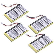 Durapro 4 pièces 1300 mAh 3.7 V GPS/SAT batterie Rechargeable pour Garmin Nuvi 200, 200 W, 205, 205 W, 205WT, 250 252 W, 265 W