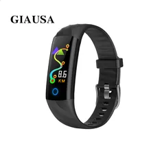GIAUSA Bluetooth Sport IP68 Waterproof Heart Rate S5 Fitness Smart Band Blood Pressure Oxygen Monitor Smart Bracelet GIAUSA Bluetooth Sport IP68 Waterproof Heart Rate S5 Fitness Smart Band Blood Pressure Oxygen Monitor Smart Bracelet