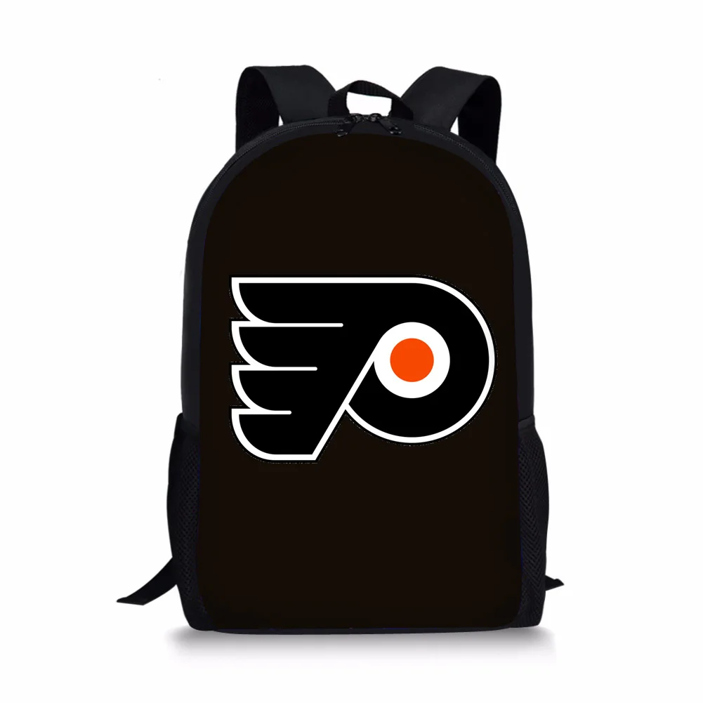 THINK Kids Bookpack Philadelphia Flyers школьный рюкзак с принтом для подростков 16 дюймов большой емкости детская школьная сумка на заказ