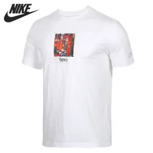 Новое поступление NIKE NSW TEE поднял вселенную Для мужчин футболки с коротким рукавом спортивная