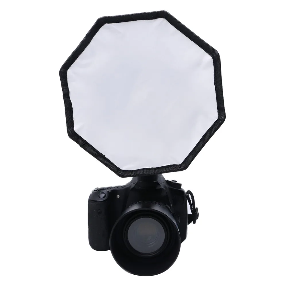 

20cm Round Flash Softbox Diffuser speedlight mini soft box photography for Nikon, Canon, Sunpak, Sony, Pentax, Vivita SpeedLigh