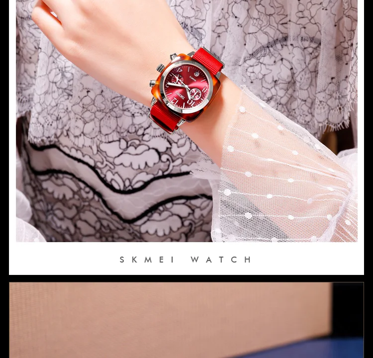Skmei кварцевые наручные часы минутный таймер Дата женские наручные часы светящаяся указка Relogio Masculino женские часы из нержавеющей стали