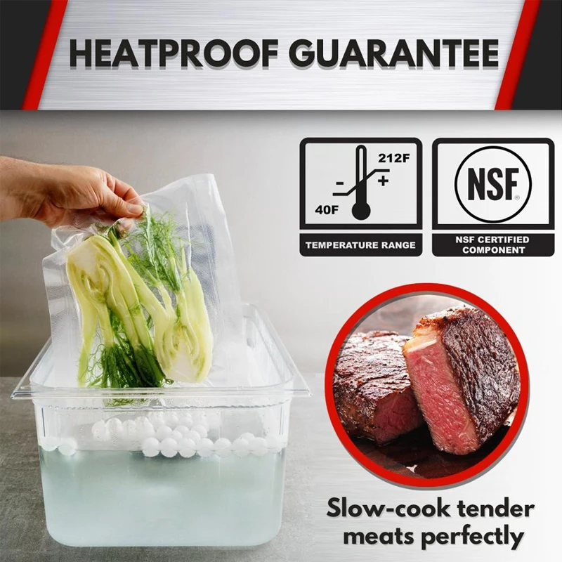 Sous Vide контейнер с крышкой для циркулятора Sous Vide кулинарная плита объемом 11Л