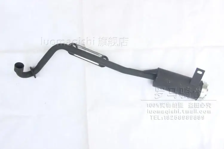 apollo 125cc exhaust