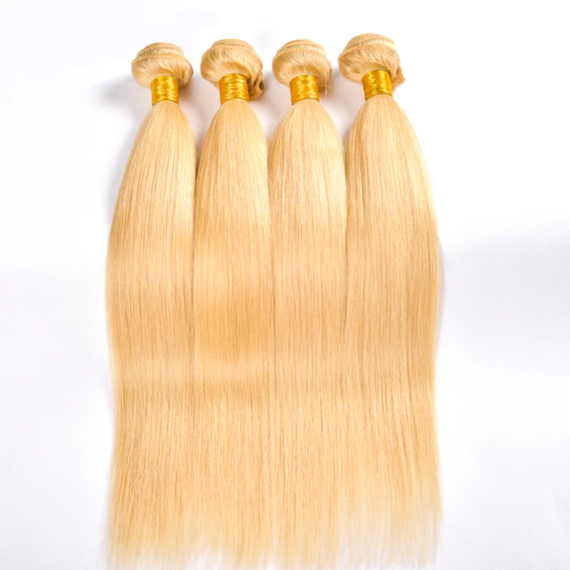 Vivace волосы светлые Волосы remy отбеленные Натуральные Прямые 3bundles бразильский