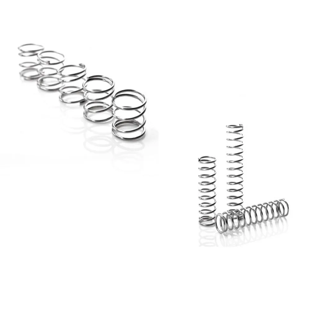 

10pcs stainless steel compression spring multifunctional tension springs for air guns toys 0.5*3*10mm