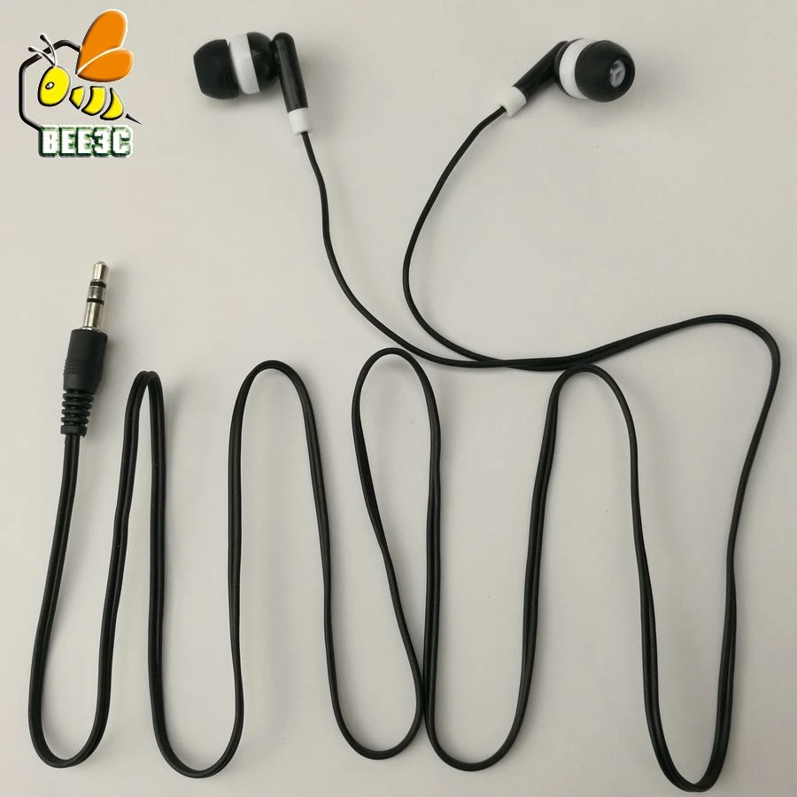 white headphones wired