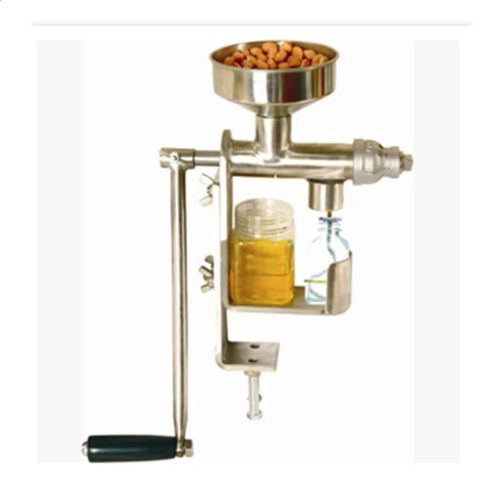 

Free shipping Hot Manual Oil Press Peanut Nuts Seeds Oil Press/Expeller Oil Extractor Machine