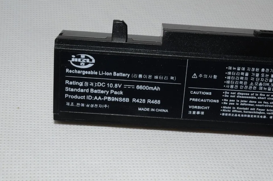 JIGU Rv513 6600 Mah лаптоп с Батарея для samsung AA-PB9NC5B AA-PB9NC6B R518 R519 R520 R522 R540 R580 R610 R620 R700 R425 R430