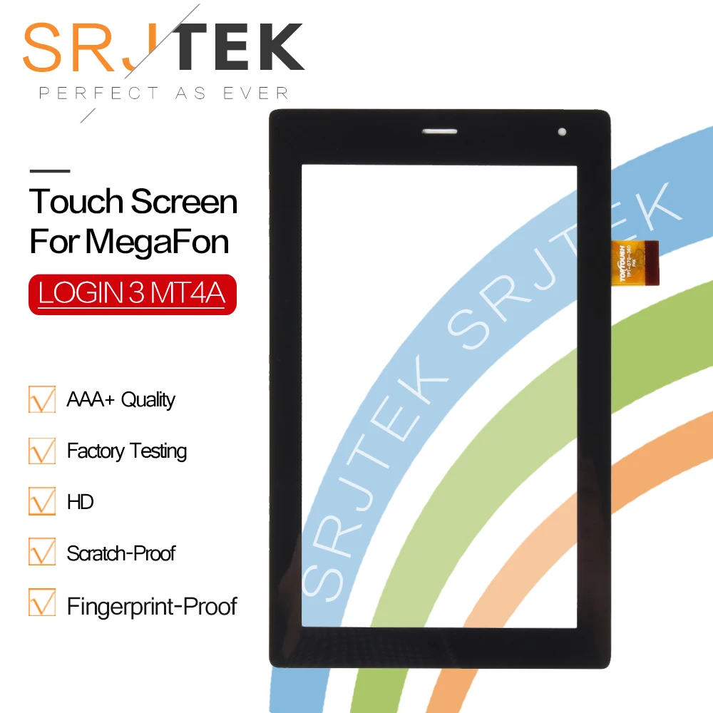 SRJTEK 7 дюймовый для MegaFon вход 3 MT4A Login3 MFLogin3T планшетный ПК сенсорный экран емкостная