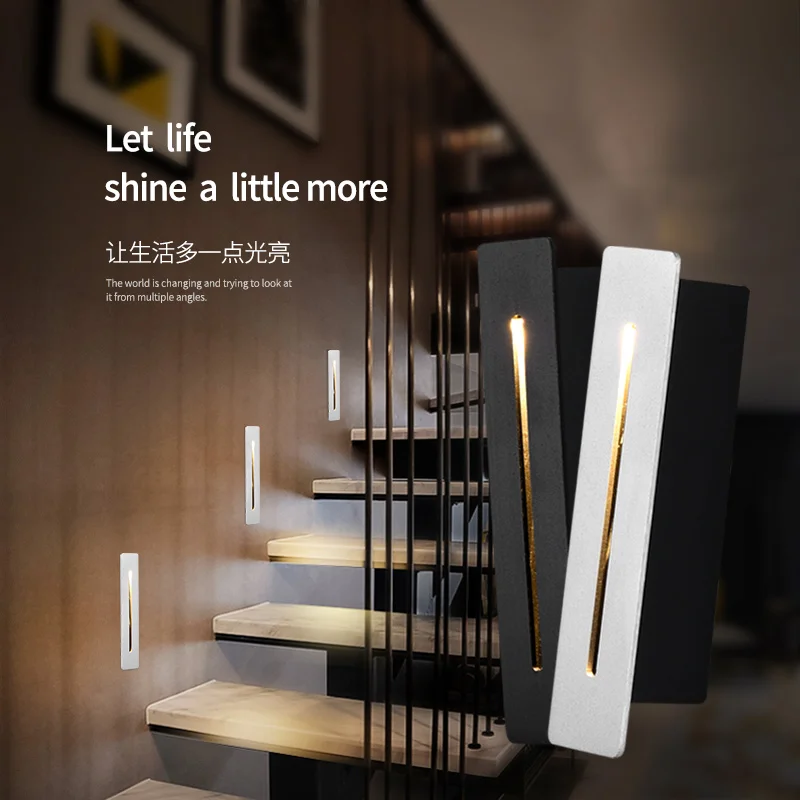

EMZO Landscape courtyard lamp, corner lamp, staircase step lamp and wall lamp