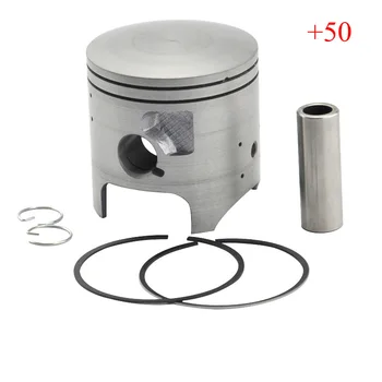 

LOPOR KDX200 Piston & Piston Rings Kit Motorcycle Engine Parts Piston Set For Kawasaki KDX 200 +50 Cylinder Bore Size 66.5mm New