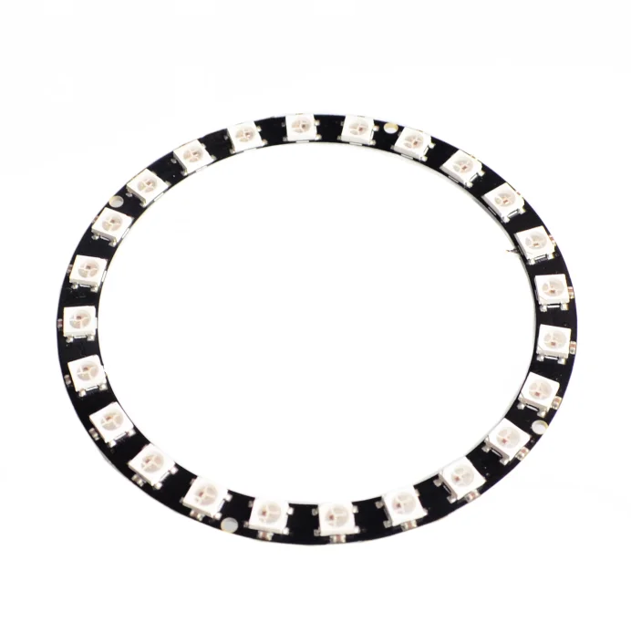 

LED Ring 24 x WS2812 5050 RGB LED with Integrated Drivers