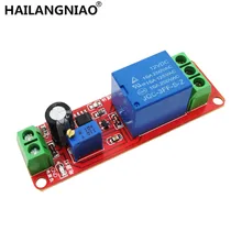 DC 12 В реле задержки щит NE555 таймер переключатель Регулируемый Модуль 0~ 10S