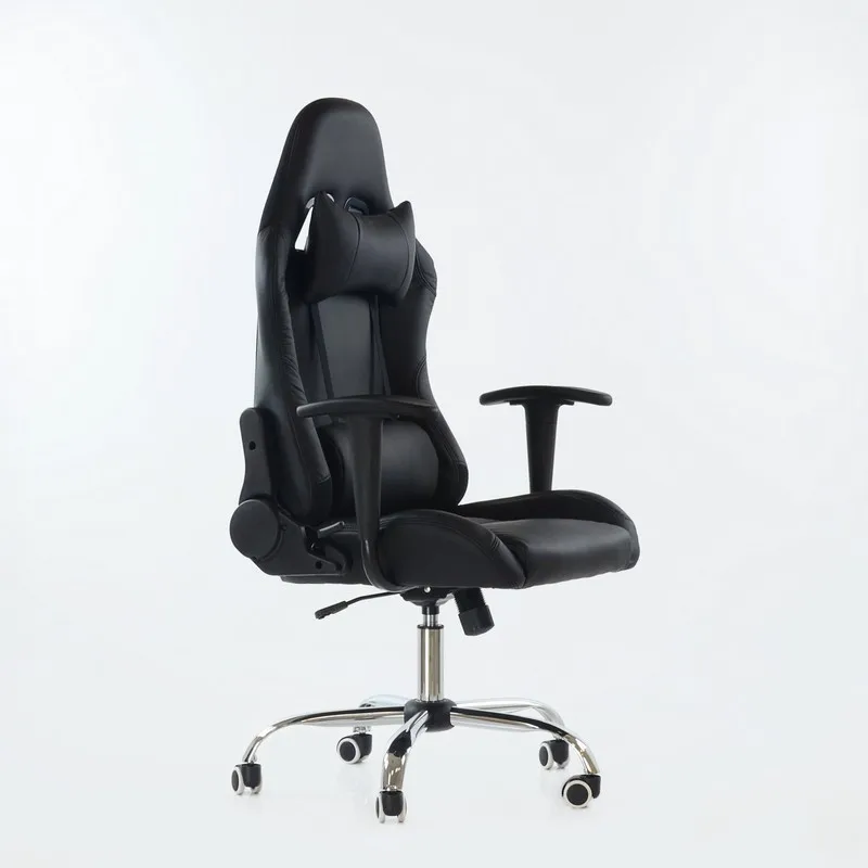  95272 Barneo K-42 Black Gaming chair for cyber sport computer chair ecoleather high back free shipp