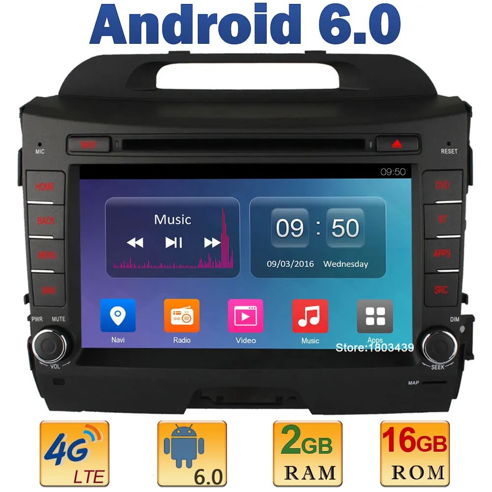 8 Quad Core 2GB RAM 4G LTE SIM WIFI font b Android b font 6 0