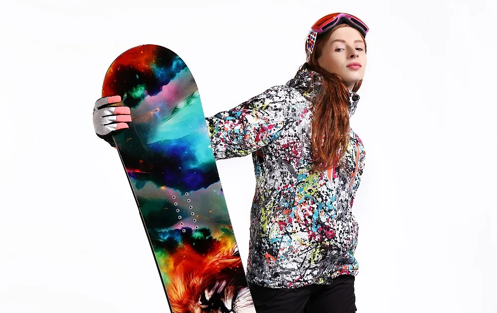 SAENSHING лыжный костюм комплект для женщин лыжная куртка+ брюки для девочек зимняя теплая утолщенная зимняя спортивная одежда водонепроницаемый дышащий сноуборд наборы