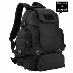 Открытый Военная Униформа Охота сумки Кемпинг Для мужчин рюкзак 40l водонепроницаемый мешок многофункциональный 14 дюймов ноутбука