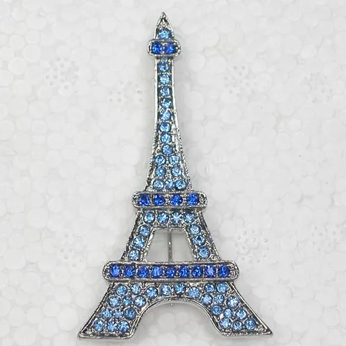 

Rhinestone Eiffel Tower Pin brooches Pendant C326 B