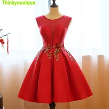 С круглым вырезом Короткие вечерние платья выпускников коктейльное вечернее платье Longue Vestido De Festa Лонго Line платье вечернее платье tk060