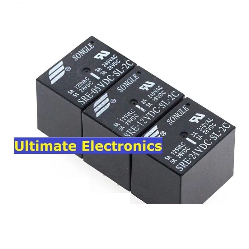 10 шт. SRE-05VDC-SL-2C SRE-12VDC-SL-2C SRE-24VDC-SL-2C 5V 12V 24V 8 футов 2 комплекта преобразования 3A 240V |