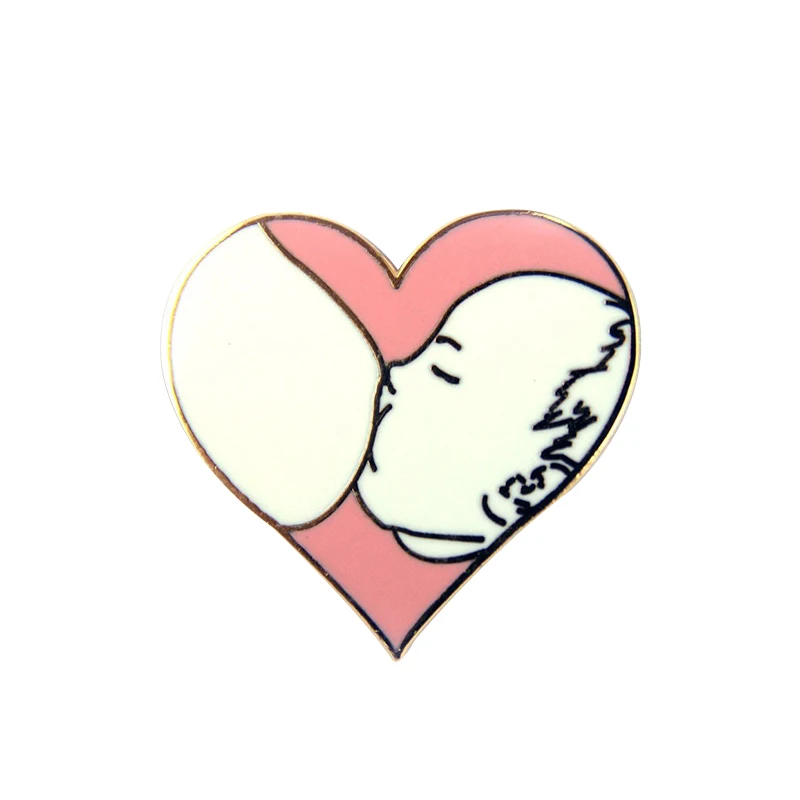 

Breastfeeding Love Enamel Pin