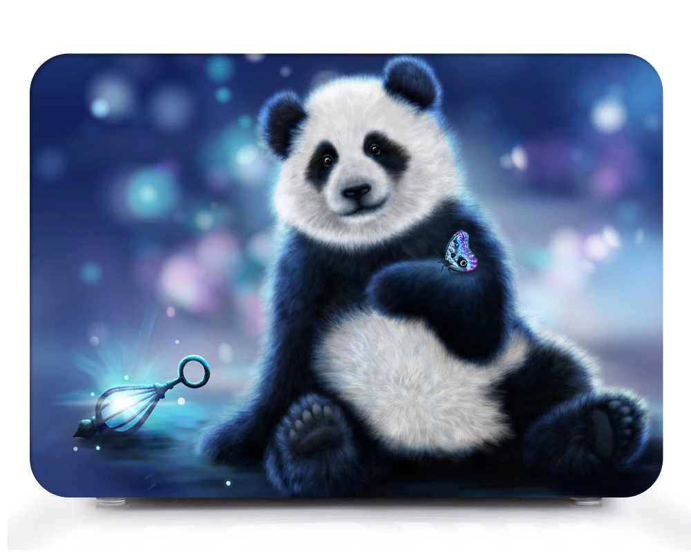 Печатный жесткий чехол оболочка клавиатура кожного покрова для Apple Macbook Pro 13 15 Air 11