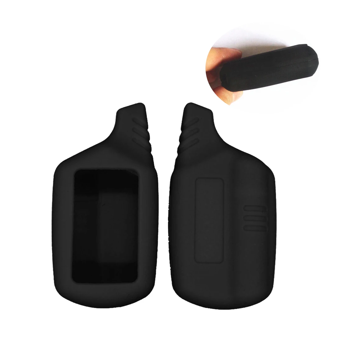 

Dewtreetali Silicone Case Cover Set For Starline Car Skin Protector B9 LCD Remote Keyless Entry