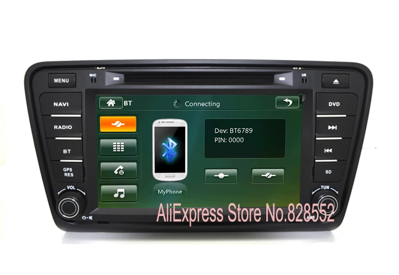 Flash Deal Free Shipping Car DVD Stereo Sat Navi Headunit For Skoda Octavia 2013 2014 With GPS Radio Bluetooth iPod Can-Bus, Free Map 2 Flash Deal Free Shipping Car DVD Stereo Sat Navi Headunit For Skoda Octavia 2013 2014 With GPS Radio Bluetooth iPod Can-Bus, Free Map 2