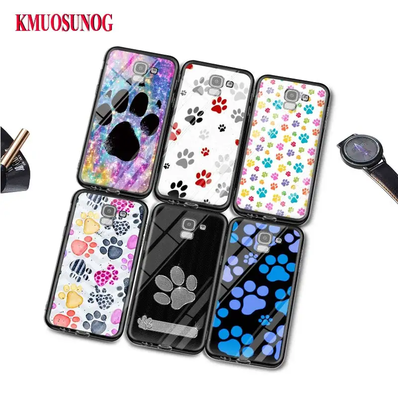 

Black Silicone Case Dog Are girls best friends for Samsung Galaxy j8 j7 j6 j5 j4 j3 Plus Prime 2018 2017 2016 Phone Bag Cover
