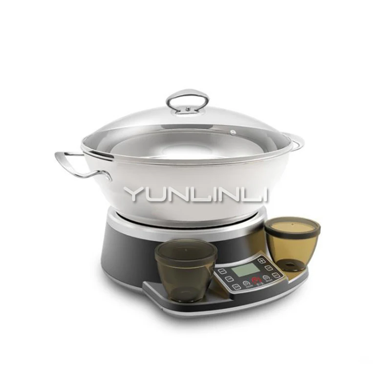Household Steam Hot Pot Control Electric Steam Pot 1400W Multifunctional Cooking
