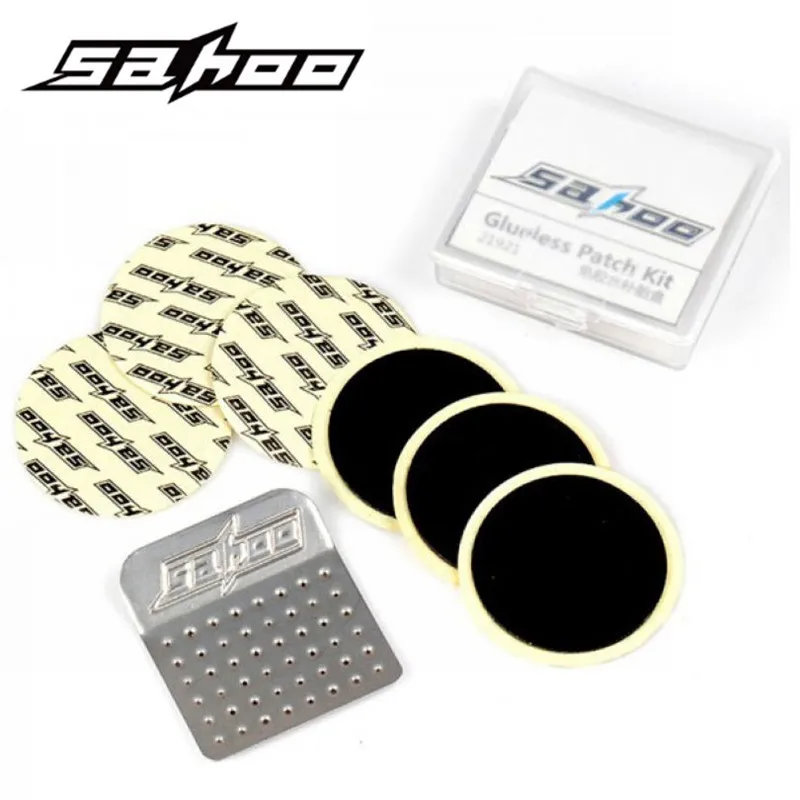

6pcs Quick Drying Without Glue Bicycle Inner Tire Patches Cycling Mountain/Road Bike Tyre Puncture Repair Tools High Quality