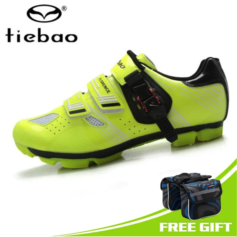 Tiebao велосипедная обувь sapatilha ciclismo Mtb для велосипедов мужские кроссовки zapatillas deportivas mujer Vtt zapatillas hombre Bike - Цвет: add bag