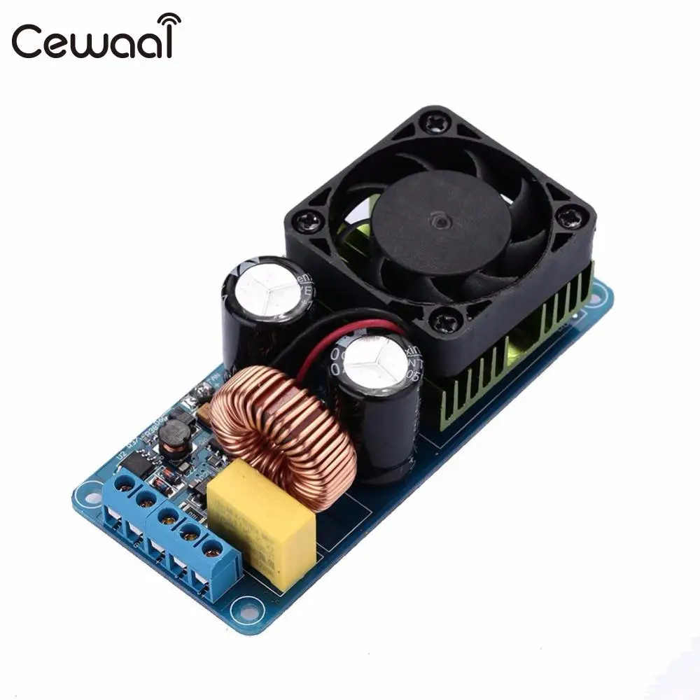 Cewaal New IRS2092S 500W Digital HIFI Power Amplifier Board 90dB Double DC Power Supply Professional Headphone Amplifier Gift