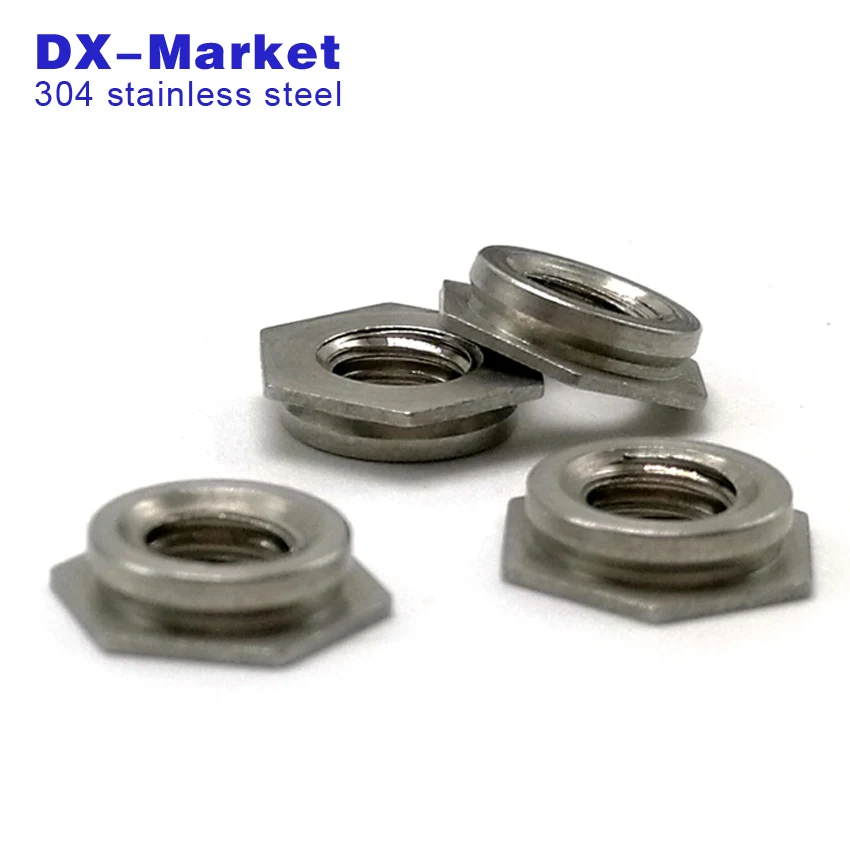 F M2.5 2 , 100pcs , 304 stainless steel clamp nut , M2.5 self clinching
