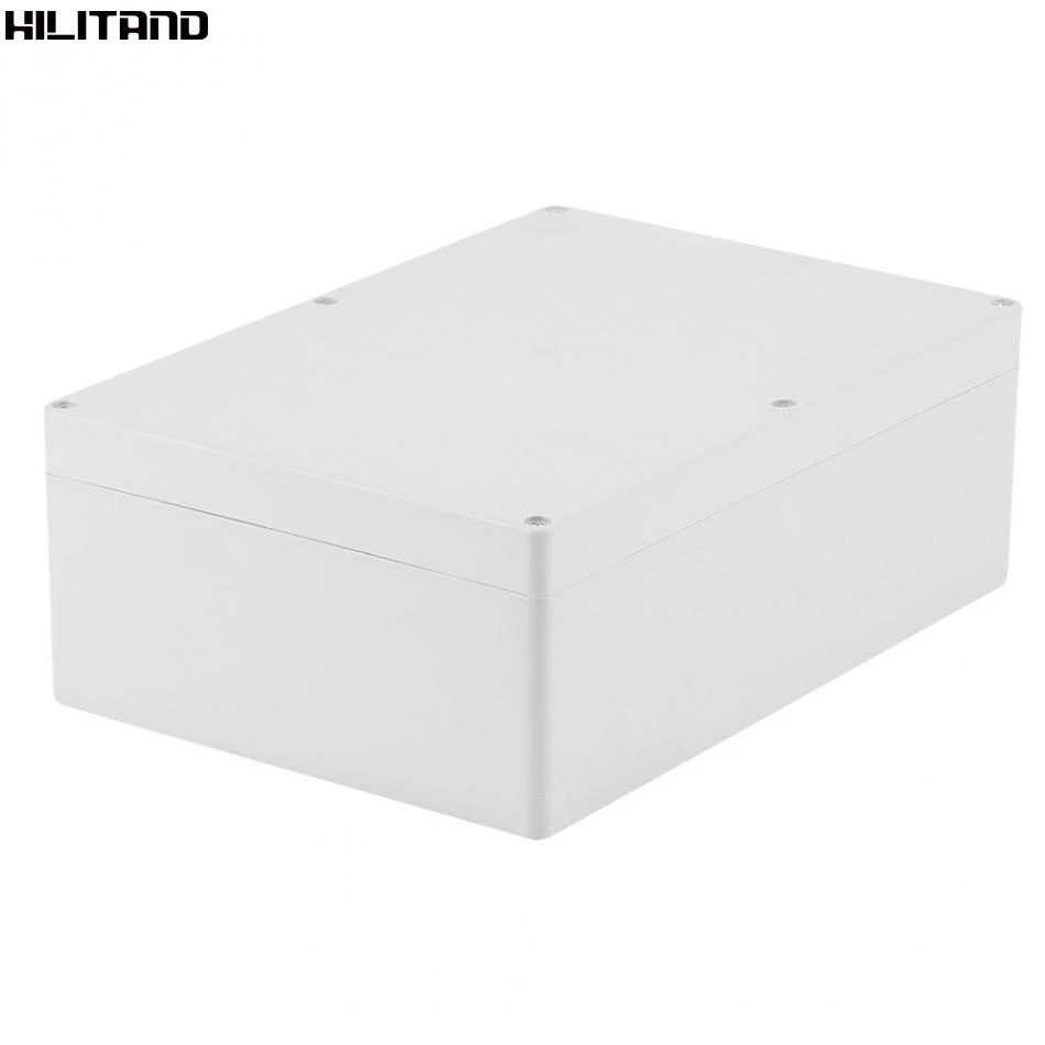 

ABS Wire Junction Box Electronic Project Case Cover Waterproof Enclosure Box Outdoor Wire Connectors Box 263x185x95mm