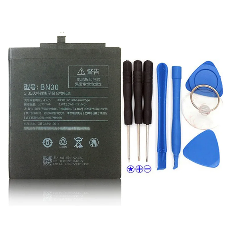 For Xiaomi Redmi 4a Battery 3030mah Compatible For Xiaomi Hongmi 4a Batteries Bn30 With Free For Xiaomi Redmi 4a Battery 3030mah Compatible For Xiaomi Hongmi 4a Batteries Bn30 With Free