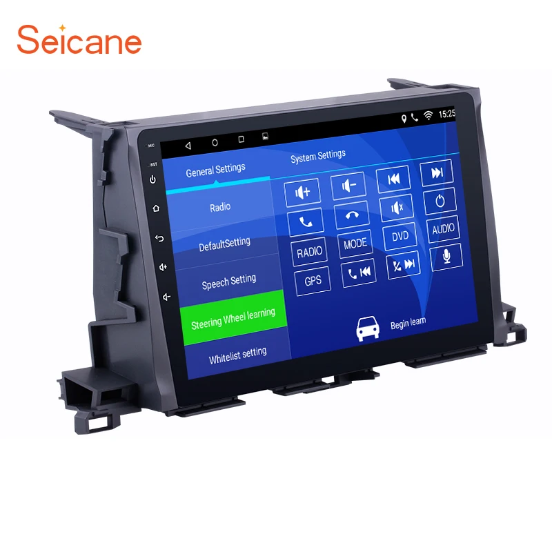 

Seicane HD 1024*600 10.1 inch Android 6.0 Car GPS Navi Radio Player for 2015 Toyota Highlander Support Steering Wheel Control