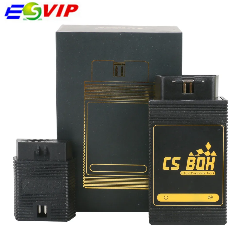 AUTOOL CS BOX OBDII мульти система WiFi диагностический инструмент и т. Д. Подушка безопасности ABS ключ кодирования для Android лучше, чем launch Easy Diag Mdiag