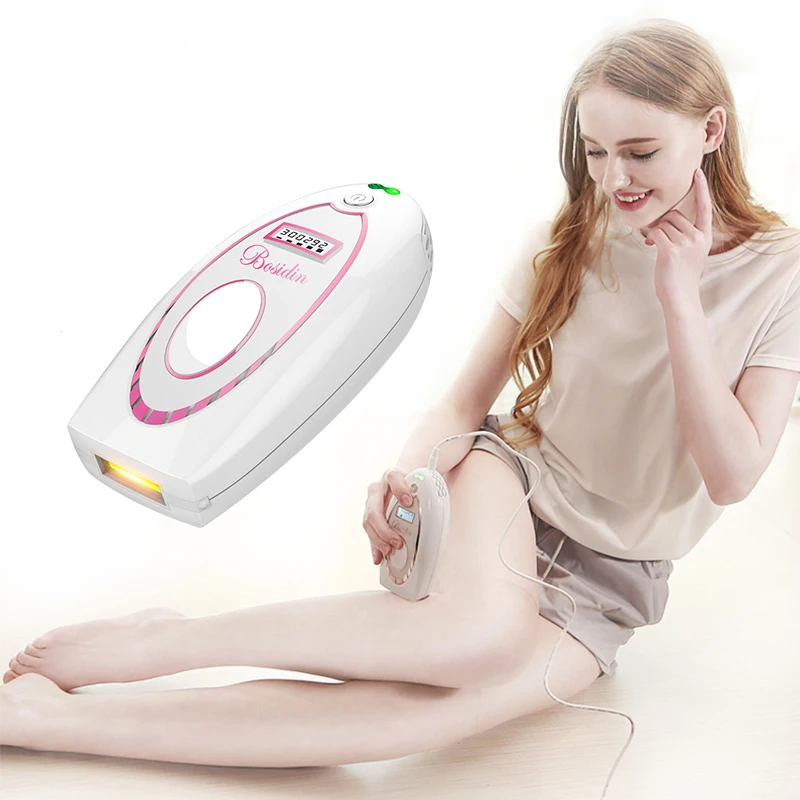 

Bosidin IPL Epilator Hair Removal Laser Permanent Depilation Machine New 5 levels Home Electric Bikini Trimmer laser depilador