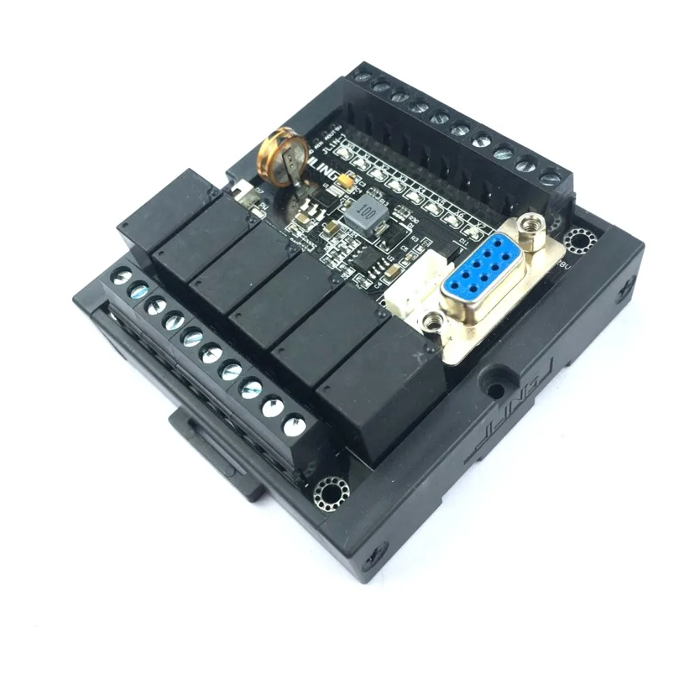 

PLC FX1N-14MR, relay module delay module