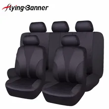 2017 New 11 PCS Black Car Seat Cover Universal Front Seat Bench Automobiles Seat Covers Car